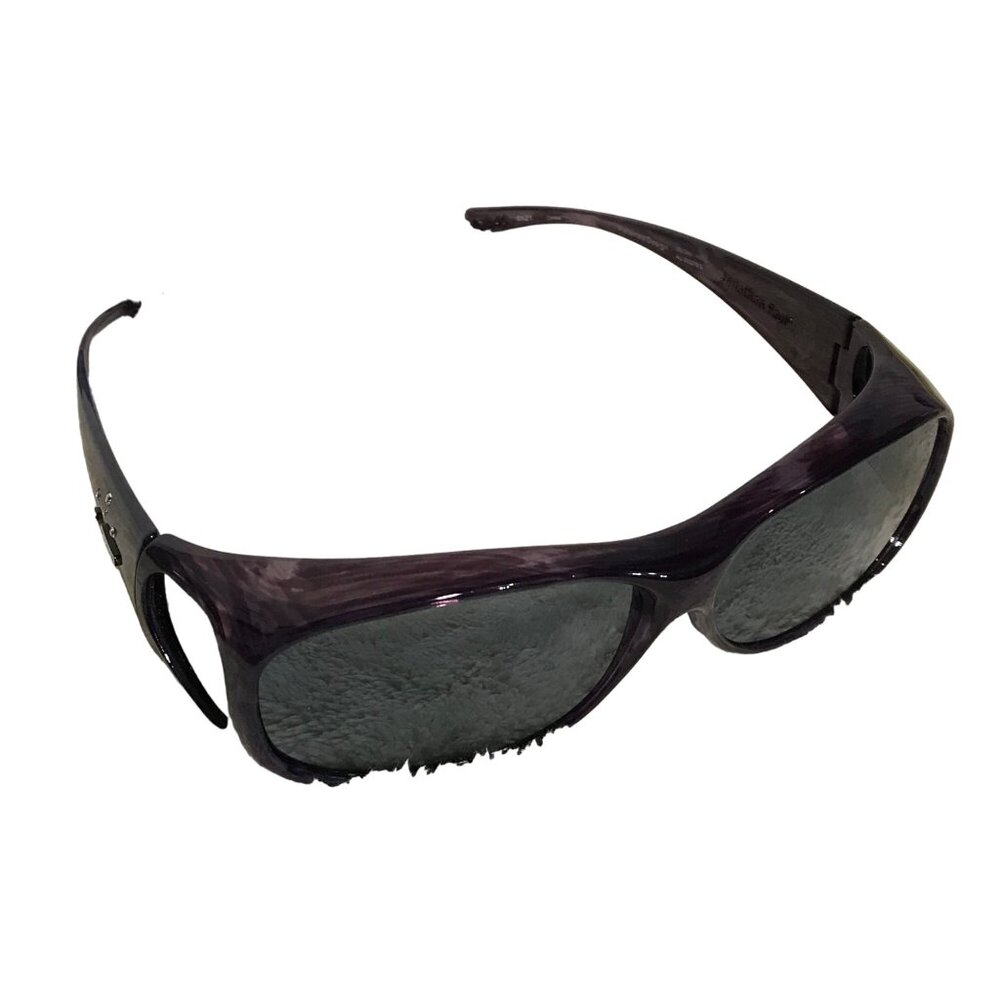 Jonathan Paul Sunglasses Fitovers Polarvue Gray & Mauve Polycarbonate Lenses